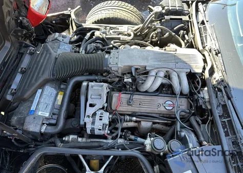 1990 Chevrolet Corvette из США, поврежденный, VIN 1G1YY2385L5119459